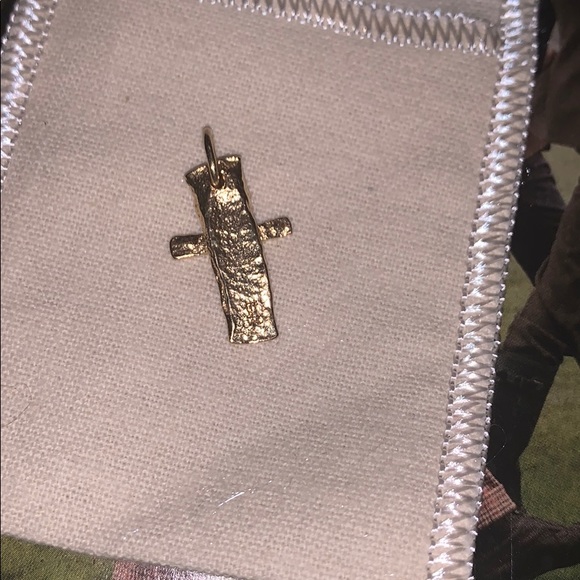 VERY RARE JAMES AVERY I- MINUS 14k GOLD CROSS - Picture 7 of 14